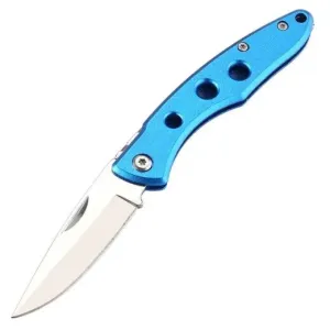Outdoorový skladací nôž Handy-Modrá