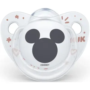 NUK - Dojčenský cumlík Trendline Mickey Mouse 6-18m sivý