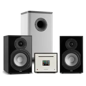 Numan Unison Reference 802 Edition, stereo systém, zosilňovač, reproduktory, čierna/sivá #1428992