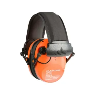 NUM´AXES electronic chrániče sluchu CAS1034, oranžové