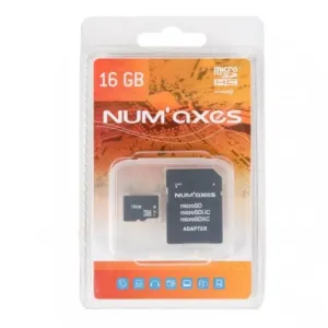 NUM´AXES 16GB Micro SDHC pamäťová karta Class 10 s adaptérom