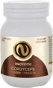 Nupreme Cordyceps biomasa prášok podpora imunity 100 cps