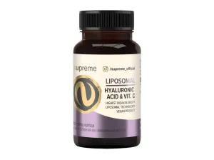 Nupreme Liposomal Kyselina hyalurónová a Vit. C kapsuly proti starnutiu a na spevnenie pleti 30 cps