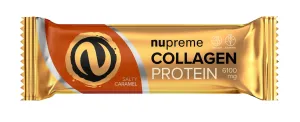 Nupreme Collagen Protein proteínová tyčinka s kolagénom príchuť Salted Caramel 50 g