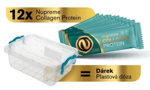 Nupreme Proteinové tyčinky v plastovej dóze kokos/karamel 12 ks