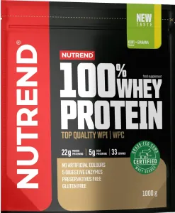 Nutrend 100% Whey Protein 1000 g, kiwi + banán