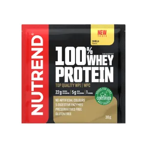 Nutrend 100% Whey Protein Vanilka 30 g
