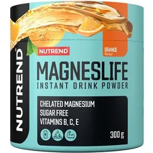 Nutrend Magneslife instant drink powder 300 g, pomaranč
