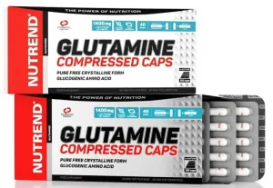 Nutrend Glutamine compressed caps, 120 kapsúl