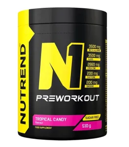 Nutrend N1 Pre - Workout tropical candy 510 g