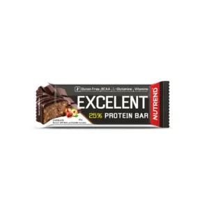 Nutrend Excelent Protein Bar Čokoláda s orieškami 40 g