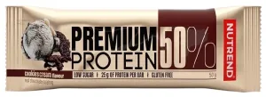 Nutrend Premium Protein Bar 50% Cookies Cream 50 g