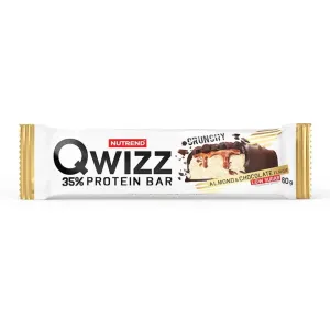 Nutrend QWIZZ Protein Bar 60 g, mandle + čokoláda