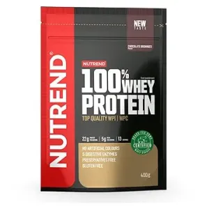 Nutrend 100 % Whey Protein 400 g, čokoládové brownies