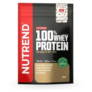 Nutrend 100 % Whey Protein 400 g, cookies-cream
