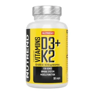 Nutrend Vitamins D3+K2, 90 kapsúl