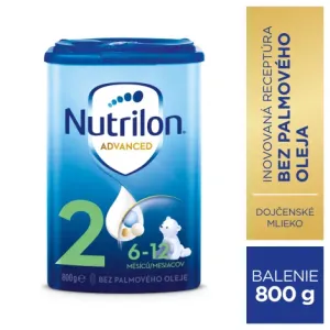 Nutrilon Advanced 2 následná mliečna dojčenská výživa v prášku (6-12 mesiacov) 6x800 g #1816425