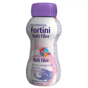 Fortini Multi Fibre pre deti výživa s jahodovou príchuťou 1x200 ml #1076612
