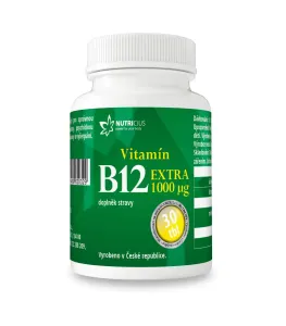 Nutricius Vitamín B12 Extra 1000 μg 30 tabliet