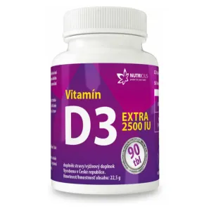 Nutricius Vitamín D3 Extra 2500 IU 90 tabliet