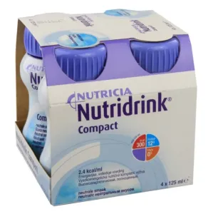 NUTRIDRINK COMPACT s neutrálnou príchuťou 4x125 ml (500 ml)