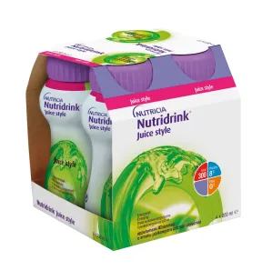 Nutridrink Juice Style, s jablkovou príchuťou (inov.2021) 4x200ml