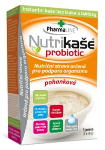 Nutrikaša probiotic - pohanková PHARMALINE 3x60 g