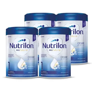 Nutrilon 1 Profutura CESARBIOTIK počiatočná dojčenská výživa (0-6 mesiacov) 4x800 g