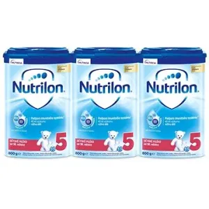 Nutrilon 5 Advanced Detské mlieko 3× 800 g