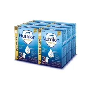 Nutrilon 3 Advanced  batoľacie mlieko 6× 1 kg, 12 mes.+