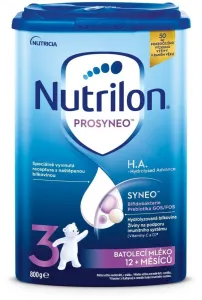 Nutrilon 3 PROSYNEO H.A. - Hydrolyzed Advance batoľacie mlieko (12+ mesiacov) 1x800 g