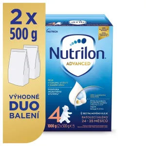 Nutrilon 4 batoľacia mliečna dojčenská výživa v prášku 1000 g