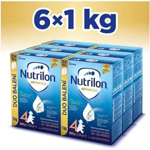 Nutrilon 4 Advanced batoľacie mlieko 6× 1 kg, 24 mes.+