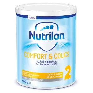 Nutrilon 2 COMFORT & COLICS špeciálna mliečna výživa v prášku následná (od ukonč. 6. mesiaca) 1x400 g