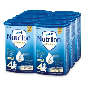 Nutrilon Advanced 4 VANILLA batoľacia mliečna výživa v prášku (od 24 mesiacov) 6x800 g