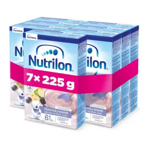 7x NUTRILON Pronutra Viaczrnná mliečna kaša s ovocím od uk. 6. mesiaca 225 g #7352108