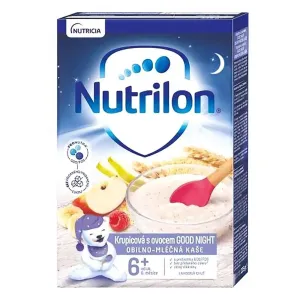 Nutrilon obilno-mliečna kaša krupicová s ovocím GOOD NIGHT, bez palmového oleja (od ukonč. 6. mesiaca) (inov.2021) 1x225 g