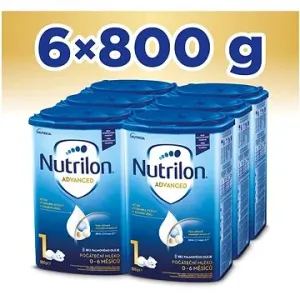 Nutrilon 1 Advanced počiatočné dojčenské mlieko 6× 800 g, 0+