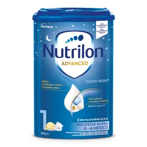 EXP: 07.05.2024 NUTRILON 1 Advanced Good Night počiatočné dojčenské mlieko od narodenia 800 g