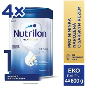 Nutrilon Profutura Cesarbiotik 1 počiatočné mlieko 4× 800 g