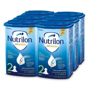 Nutrilon Advanced 2 následná mliečna dojčenská výživa v prášku (6-12 mesiacov) 6x800 g #151932