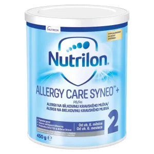 NUTRILON 2 Allergy Care Syneo+ špeciálna dojčenská výživa 6m+ 450 g
