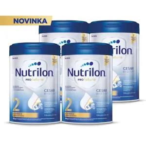 NUTRILON 2 Profutura Cesarbiotik pokračovacia dojčenská výživa od ukončeného 6. mesiaca 4 x 800 g