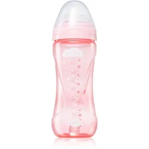 Nuvita Cool Bottle 4m+ dojčenská fľaša Light pink 330 ml