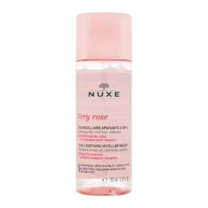 NUXE Very Rose 3-In-1 Soothing 100 ml micelárna voda pre ženy na veľmi suchú pleť; na citlivú a podráždenú pleť
