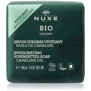 NUXE Bio Organic Invigorating Superfatted Soap Camelina Oil 100 g tuhé mydlo pre ženy