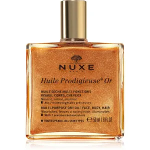 Nuxe Multifunkčný suchý olej s trblietkami Huile Prodigieuse OR (Multi-Purpose Dry Oil) 50 ml