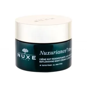 NUXE Nuxuriance Ultra Replenishing Cream 50 ml nočný pleťový krém pre ženy na veľmi suchú pleť; proti vráskam; na rozjasnenie pleti