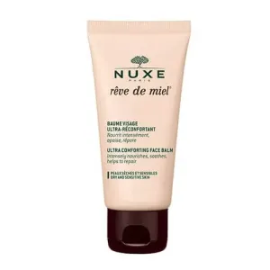 NUXE Reve de Miel Ultra Comforting Face Balm 30 ml denný pleťový krém W na zmiešanú pleť; výživa a regenerácia pleti; na citlivú a podráždenú pleť