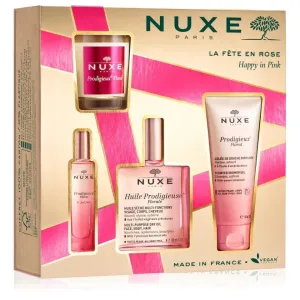 Nuxe Set 2023 Happy in Pink vianočná darčeková sada (na tvár, telo a vlasy)